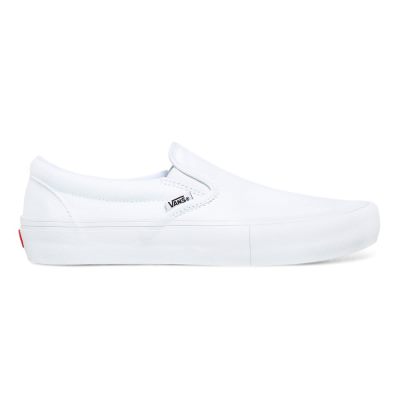 Vans Slip-On Pro - Erkek Kaykay Ayakkabısı (Beyaz)